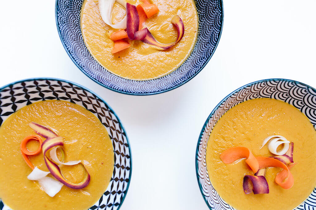 Roasted Carrot Soup Recipe