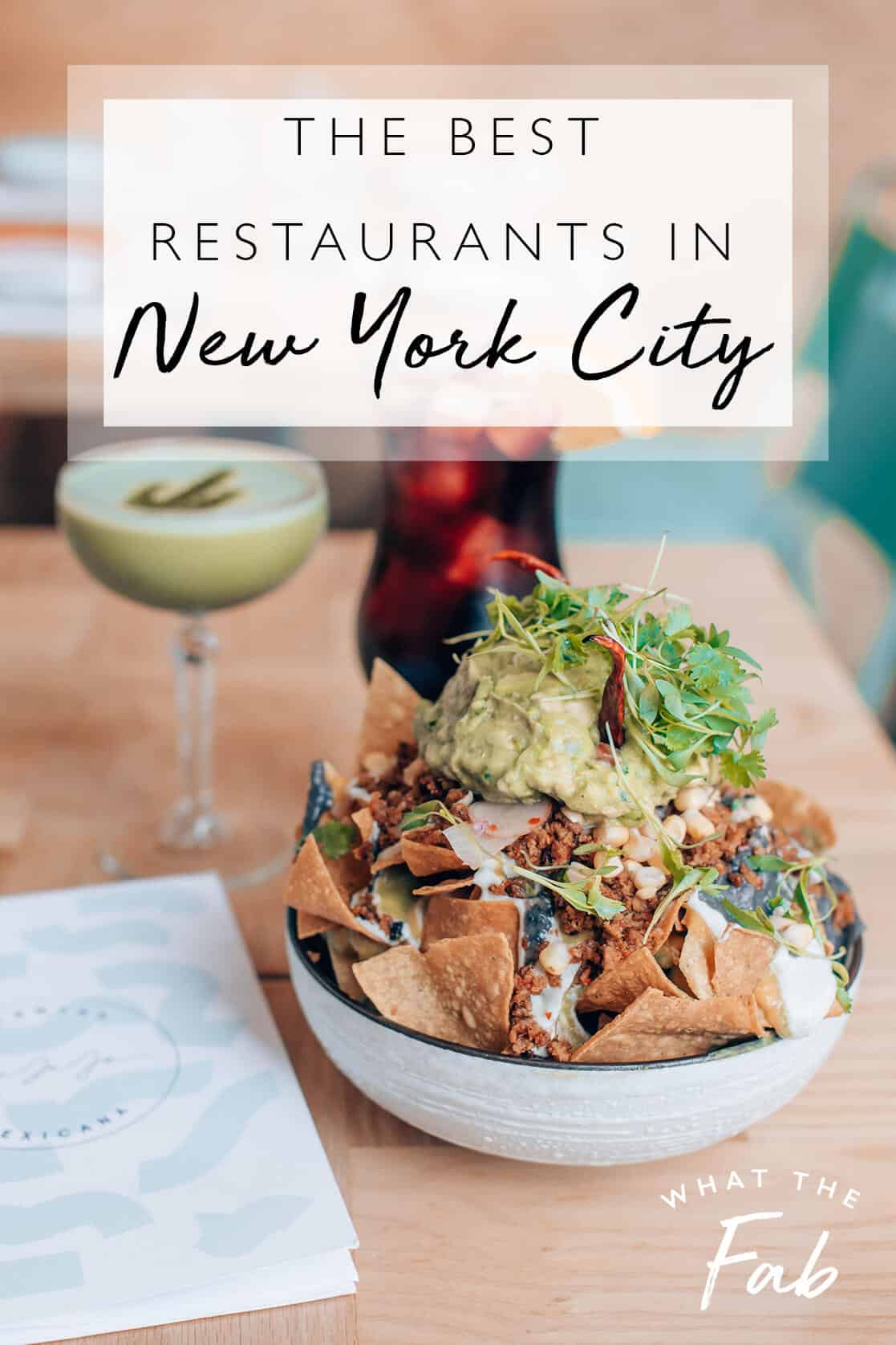 Best Food Places In Nyc